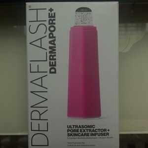 NEW DERMAPORE+ Ultrasonic Pore Extractor + Skincare Infuser Set